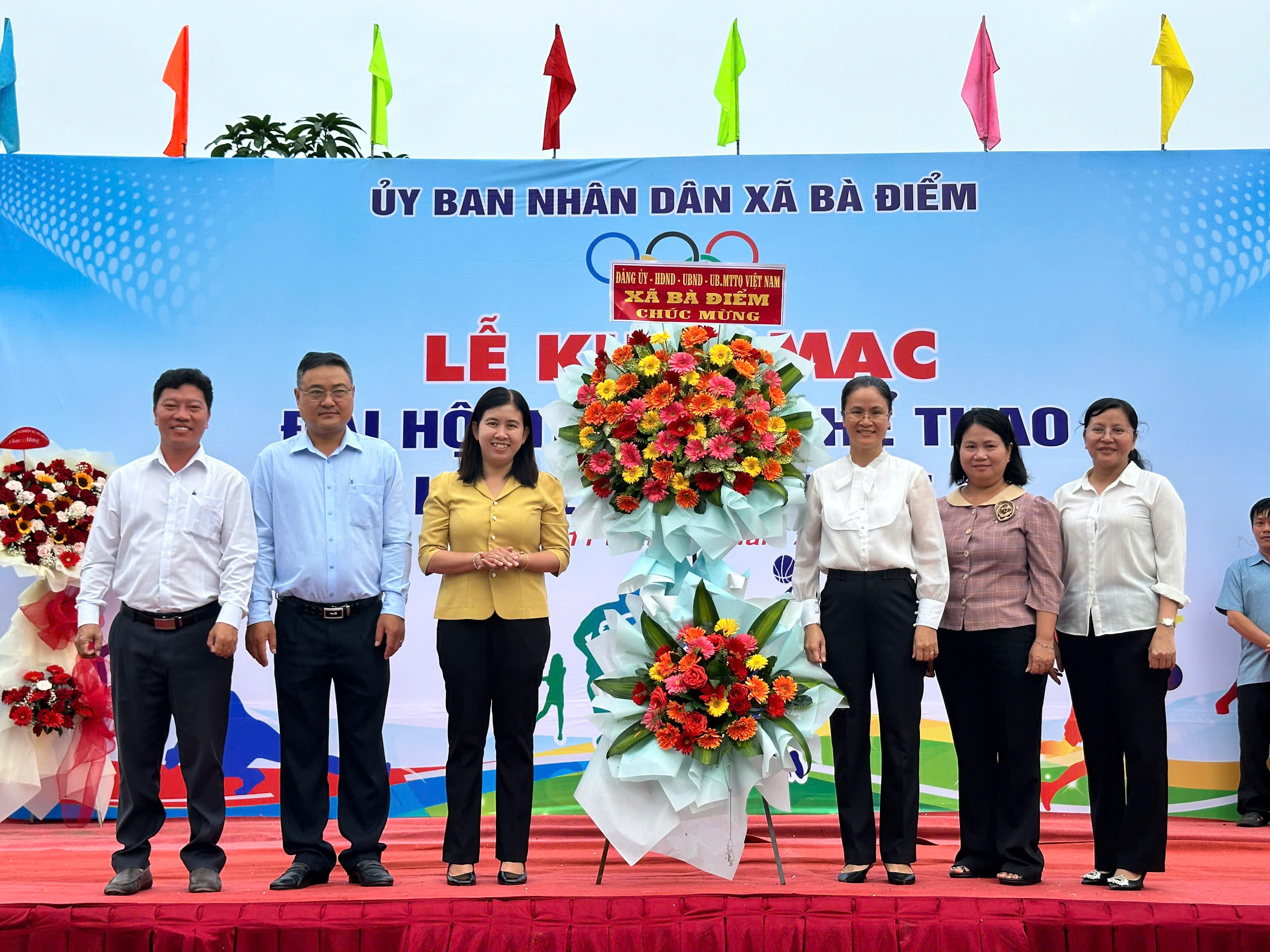Xã Bà Điểm tổ chức Đại hội Thể dục Thể thao Lần thứ I
