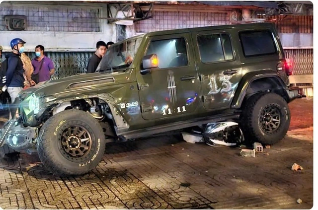 Xe Jeep tông 2 mẹ con ở đường Kinh Dương Vương tài xế đối diện mức án nào?