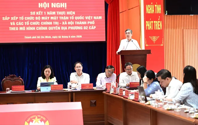 TPHCM: Chuyển mạnh từ hình thức sang thực chất trong hoạt động Mặt trận